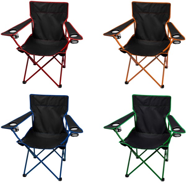 HH7056B Jolt Folding CHAIR With Carrying Bag Blank No Imprint